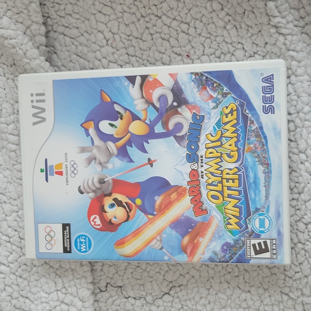 Wii Mario & Sonic at the Olympic Winter Games video game